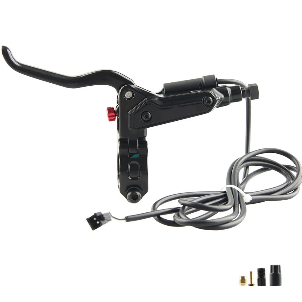 Aluminum Alloy Brake Lever for Electric Vehicle Scooter Hydraulic System 7/8 Inch Clamp Diameter No Mixed Oil Use