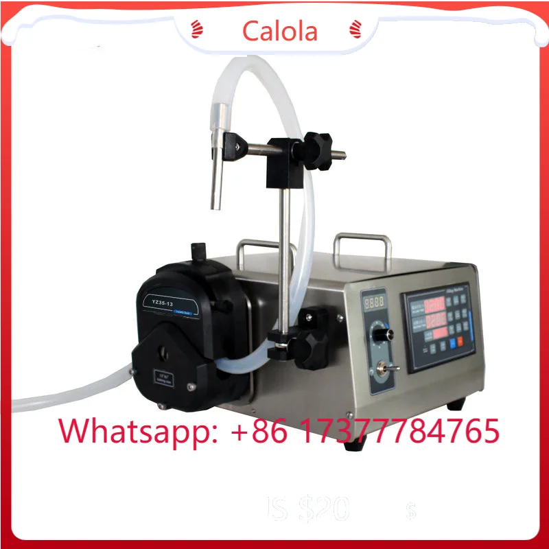 Industrial Large Flow Peristaltic Pump Filler 2025 Brushless Motor Stainless Steel Corrosive Liquid Glue Lotion Filling Machine