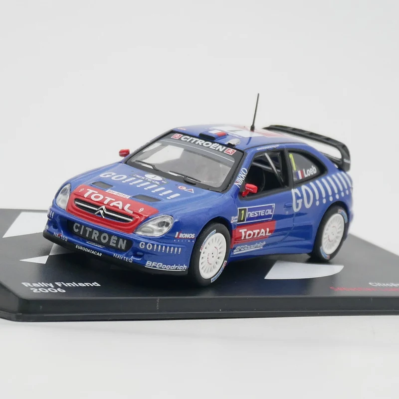 Ixo 1:43 Citroen Xsara WRC 2006 Diecast Car Model Metal Toy Vehicle