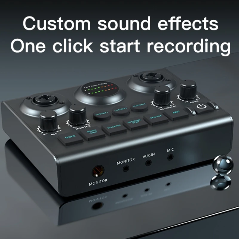 Scheda qualità per musicisti Creatori contenuti Interfacce semplici Mixer