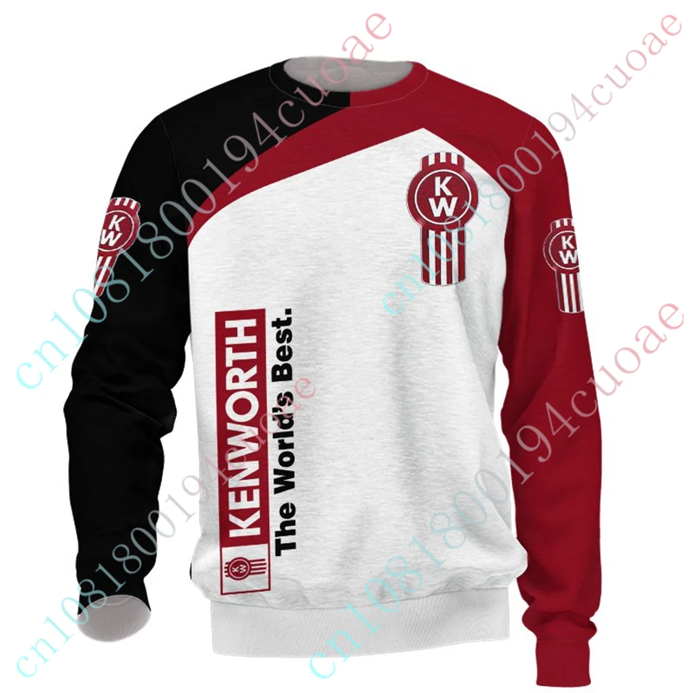 Kenworth Clothing Casual Oversized T-shirt Anime T Shirt For Men Women Harajuku O Neck Long Sleeve Unisex Sweatshirt Custom Logo