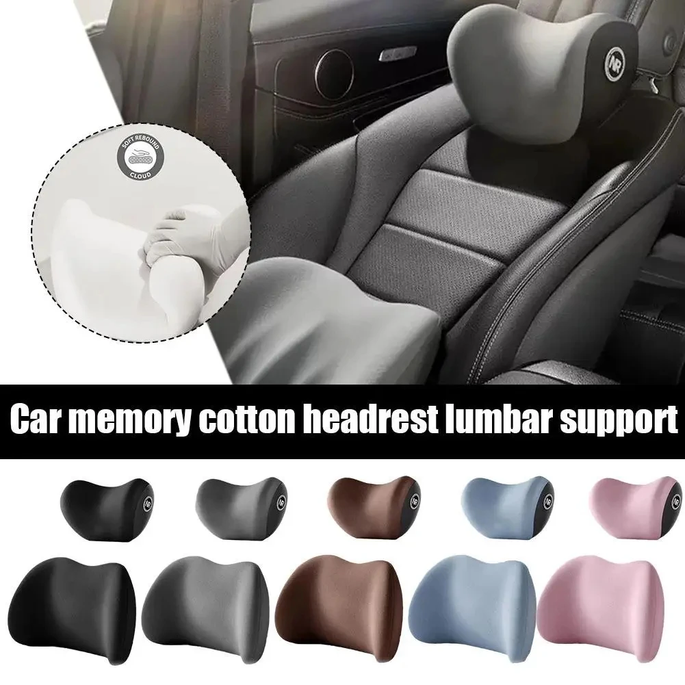 Lumbar Cushion Neck Pillow For Mercedes Benz ML-Class GL-Class GLA-Class GLC-Class GLK-Class GLS Class X Class Car Head Pillow