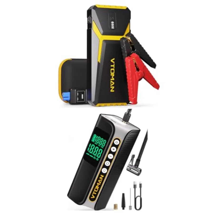 4500A Jump Starter Portable Car Starter for All Gas and 10.0L Diesel Engines 12V Lithium Jump Box Battery Booste