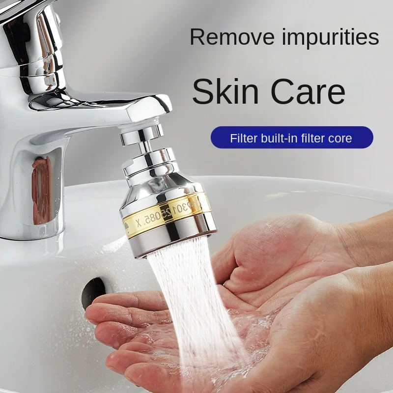 

Faucet Filter Purifier Anti-Splash Head Household Kitchen Dormitory Bathroom Tap Water Nozzle Universal Water Purification