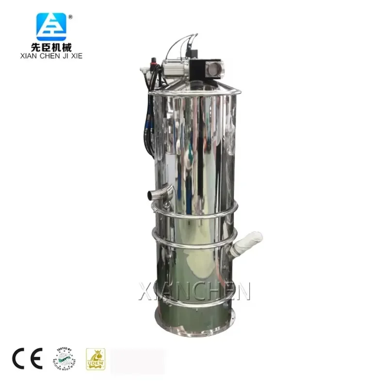 Automatic Vacuum Powder Conveyor Transfer System Food Grade Stainless Steel Vacuum Conveyor