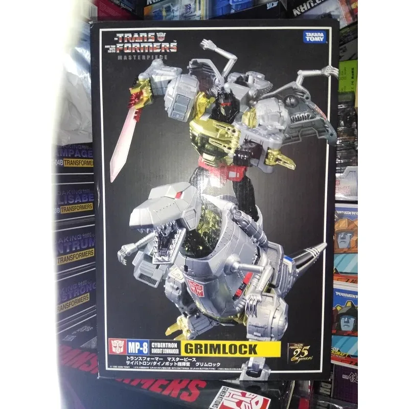 【En stock】Transforma Toy Master MP08 MP-8 Grimlock Robot figura de acción juguete de modelos coleccionables regalo