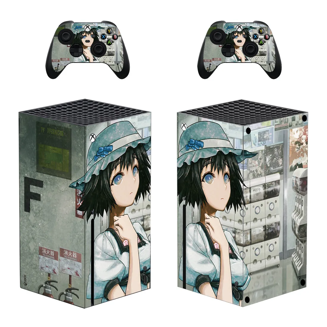 Anime Beauty For Xbox Series X Skin Sticker For Xbox Series X Pvc Skins For Xbox Series X Vinyl Sticker Protective Skins 1