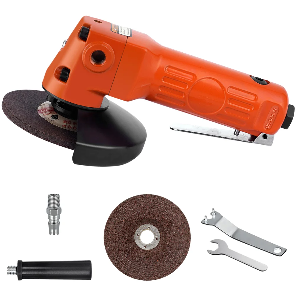 4 Inch Pneumatic Angle Grinder High Power Industrial Polishing Grinding For Metal Rust Removal And Wood Cutting Industrial Tool
