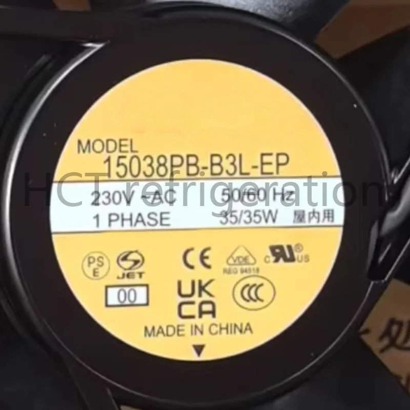 Brand New Original 15038PB-B3L-EP 230V 35W Fan