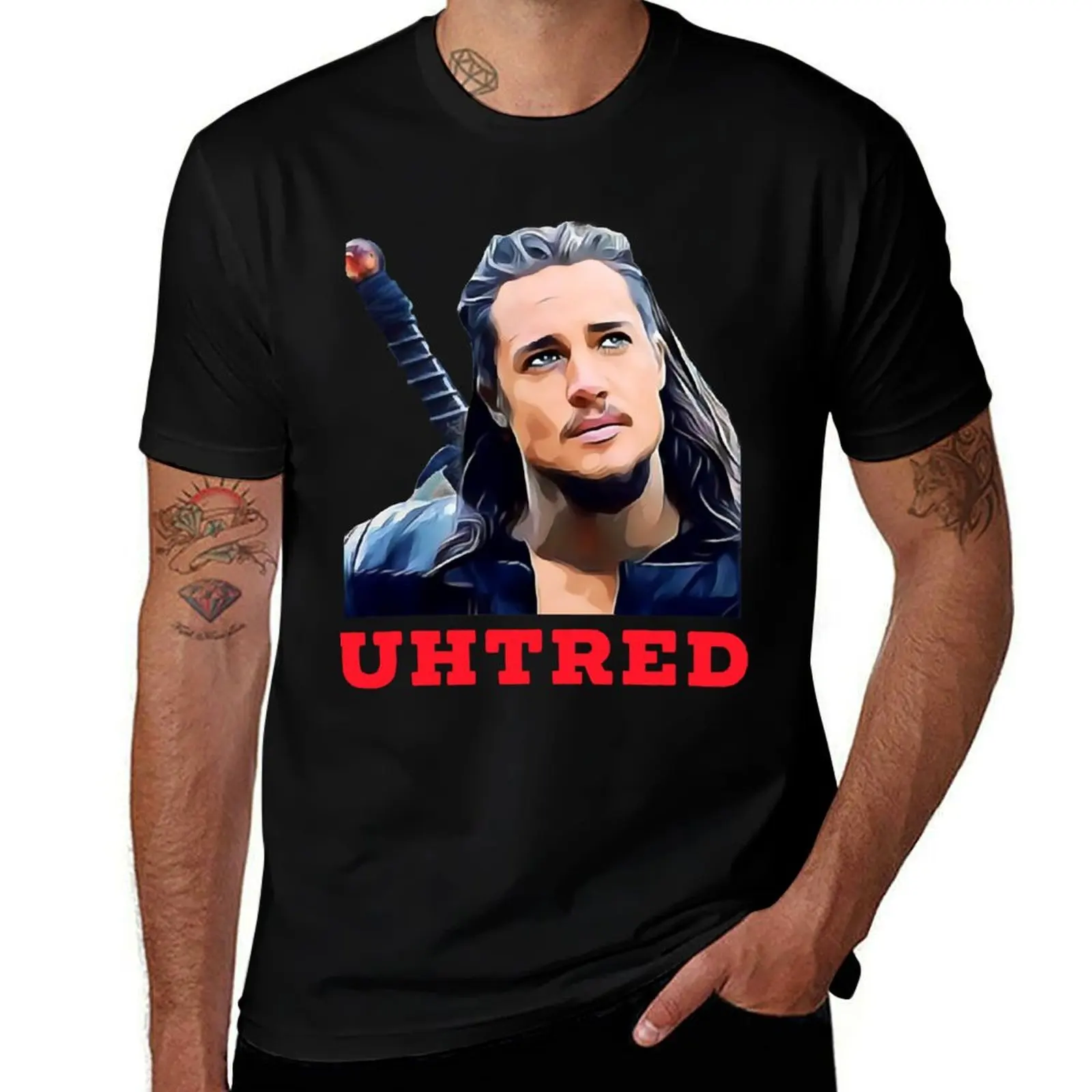 

Lover Gift Uhtred Of Bebbanburg Classic Fan T-Shirt cotton tshirt 100% t shirt men 100% cotton luxury brand