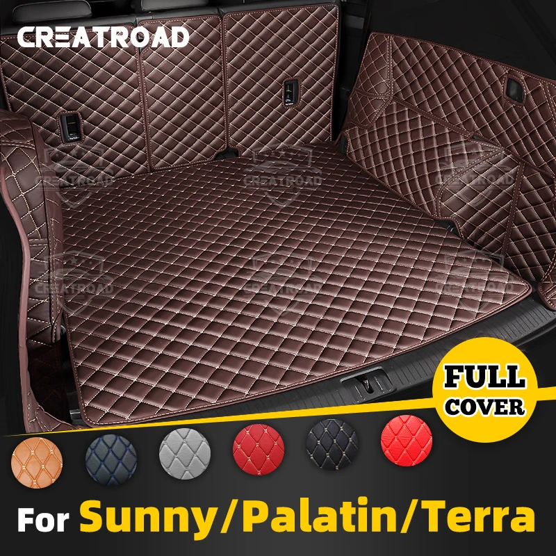 

For Nissan Sunny Palatin Terra Auto Full Coverage Trunk Mat Car Anti-dirty Pad Protective Pad Cargo Liner Interior Accessories