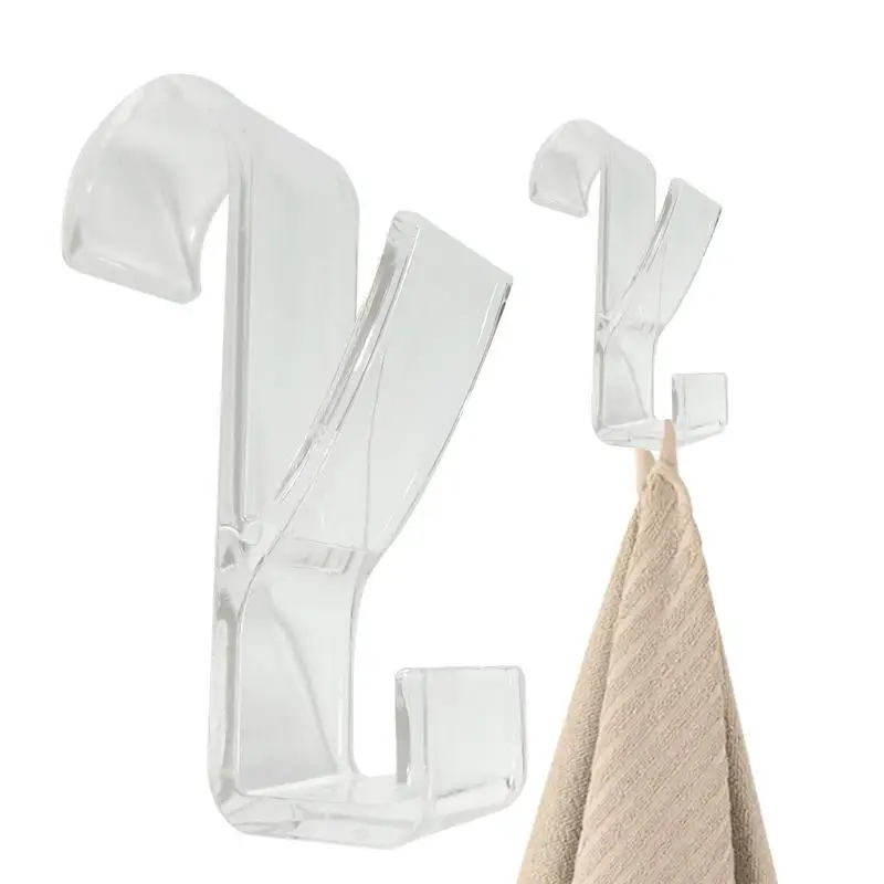 

Bathroom Towel Rack Hook Drying Rack Hook Plastic Storage Hook Clothes Hanger High Quality Scarf Rack Organizer Storage Hook