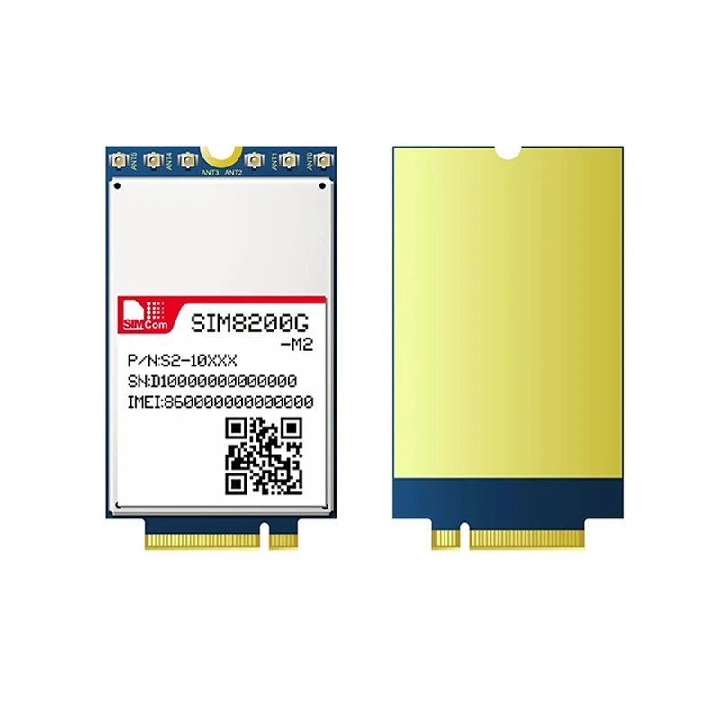 SIM8200G Multi-Band 5G module LGA form factor supports R15 5G NSA/SA up to 4 Gbps data transfer