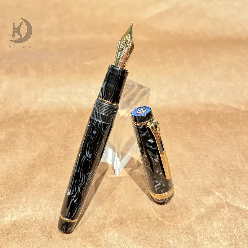 JX 21 Luxuriöser Premium Business-Schreibstift aus Acryl, Einzigartiges Design Souvenir-Füllfederhalter, Ideal für Führungskräfte – Detail 10