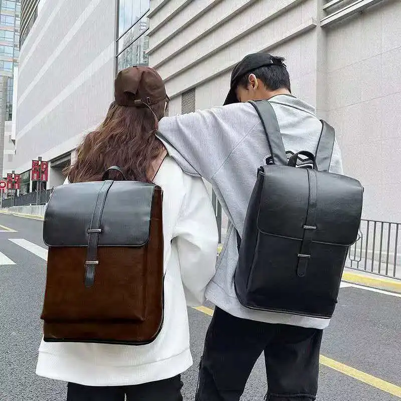 حقائب ظهر للرجال والنساء ذات جودة عالية بسعة كبيرة مناسبة لاستخدام الكمبيوتر وحقائب مدرسية للطلاب وحقائب سفر خارجية #2