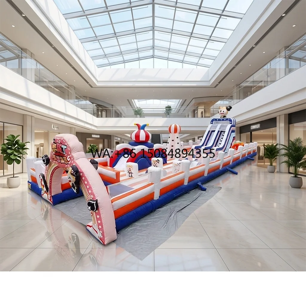 Large Inflatable Adventure Sport Theme Park Indoor Jumping Bounce House Playground Inflatable Air Park for Sale