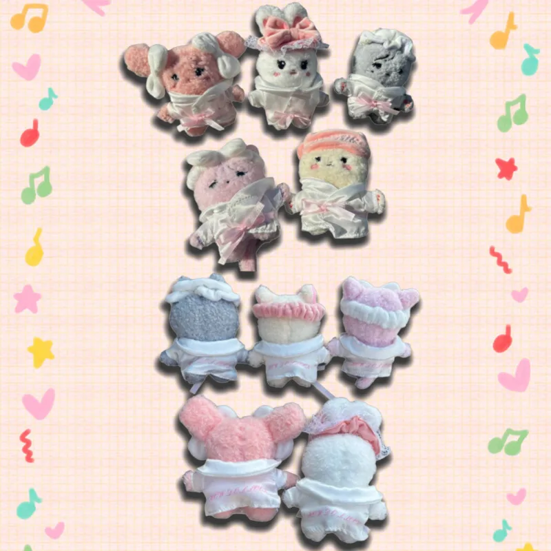 

2026 New KPOP (G)I-DLE Plush 9cm Minnie Yuqi Shuhua Soyeon Miyeon Plush Pendant Doll Cute Plushie Keychain Fans Collection Gift