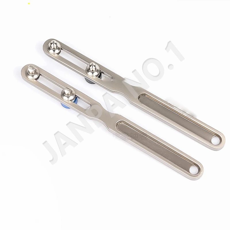 Herramientas para relojes, abridor ajustable de caja trasera, removedor de presión, herramienta de reparación de relojero, kit de abridor de Metal de dos garras
