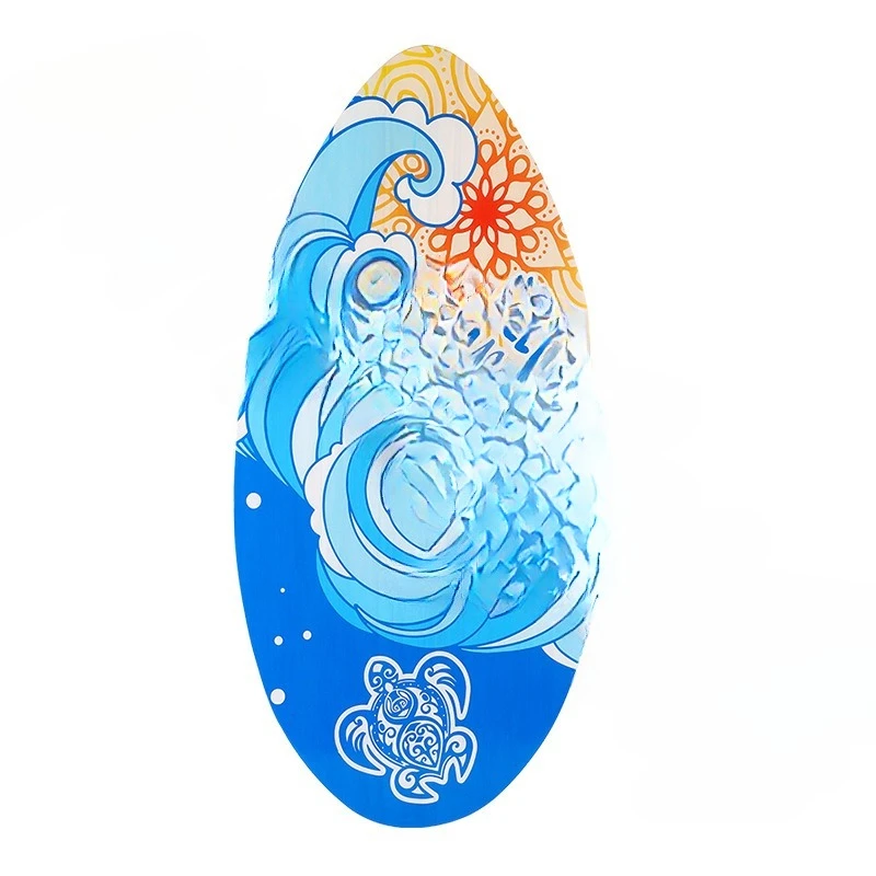 

Small Surf Skateboard Universal Shoal Surfboard Flat Standing Poplar Paddle