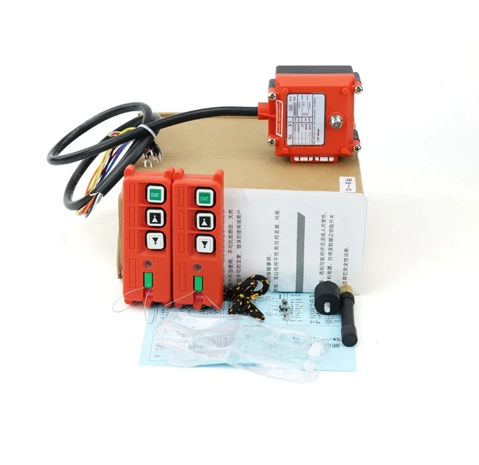F21-2S Wireless Industrial Remote Controller Electric Hoist Remote Control Winding Engine Sandblast Switches UHF 868MHZ 3 button