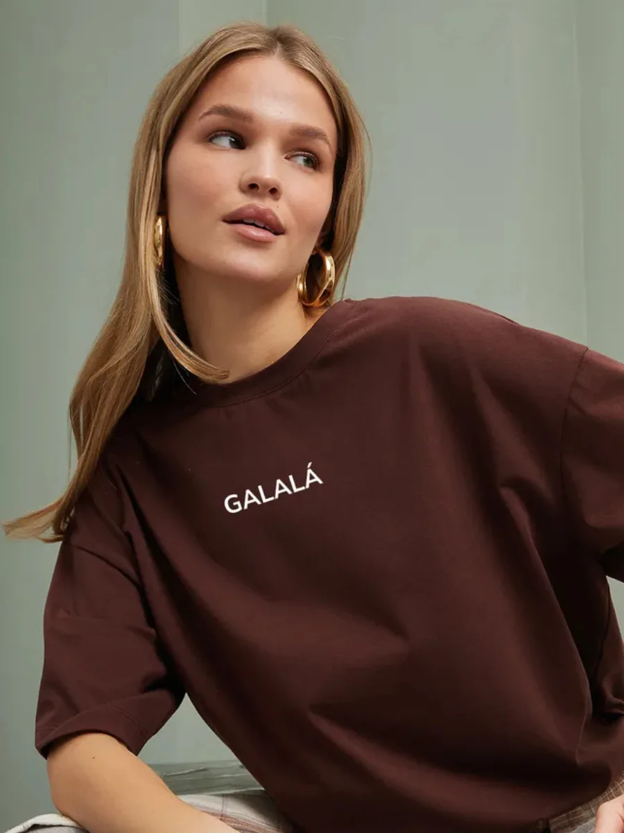 2025 Retro American, Print T-Shirt, Round Neck Tops,Loose Versatile, Trendy Short-Sleeve Summer Wear