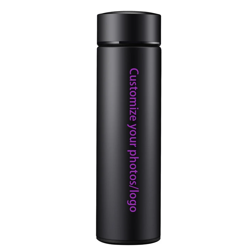 

[ Customization ] 1 Stainless Steel Vacuum Bottle for Insulation or Refrigeration, Portable Travel Thermos for Car Use