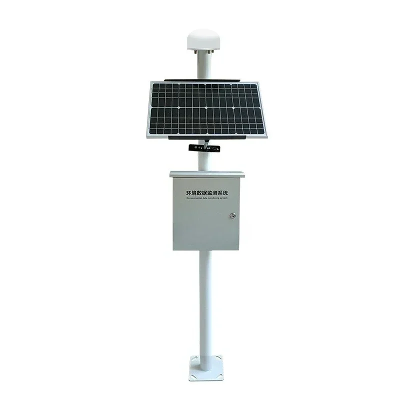 Outdoor weather station Small weather monitoring station Wind speed Wind direction Temperature and humidity