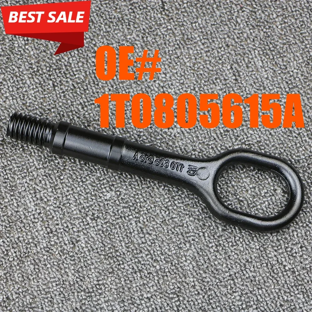 

1T0805615A Front Tow Hook Trailer Hook Metal For VW Golf 6 Tiguan Passat B5 B7 CC Skoda Octavia Superb Audi Q7 A3 TT
