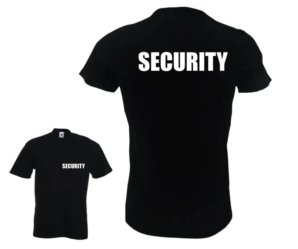 Security T-Shirt - Funny Childrens T Shirt Fancy Dress Party Cool Boys Nice 2020 Fashion 100% Cotton Men Custom Cool T Shirt