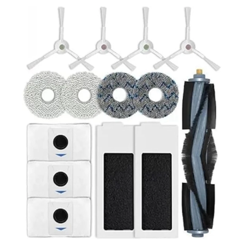 M2EE pour filtre T20Pro Max Plus, brosse de nettoyage haute efficacité, brosse principale, sacs à poussière