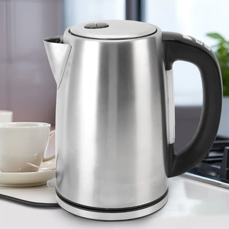 1500W Electric Kettle Smart Constant Temperature Control Hot Water Kettle Stainless Steel Double Layer Scald Prevention US Plug