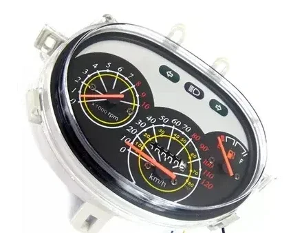 1pcs Motorcycle Booster Instrument,Odometer,Scooter Instrument Assembly Power Assisted Vehicle Instrument Electric Vehicle Parts