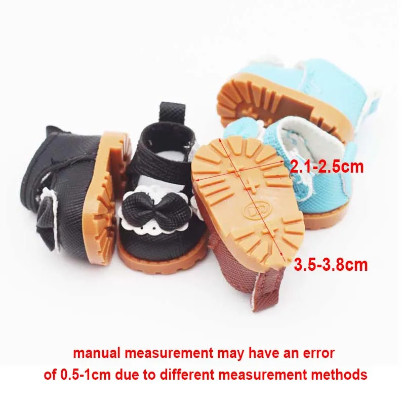 Cute Min Shoes for 17cm Labubu Doll Multi Color Mini Sneakers Loafers Dress Shoes Cute Replacement Footwear Accessories for Doll