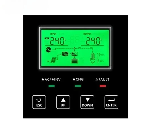 5500w 48V Hot Sale Hybrid Solar Inverter 5.5kva Off Grid System Home Use MPPT Controller Converter Without Battery