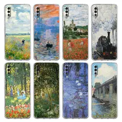 Claude Monet Impressionist For Samsung Galaxy A14 A50 A70 A30 A40 A20E A10S A20S A02S A04S A12 A22 A32 A34 A42 A52 5G A54 Case