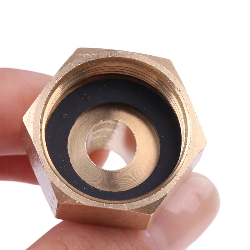 High Quality Female M22 To M14 Male Adaptor Pressure Washer Gun Hose Connector Brass Fitting Gun Coupler