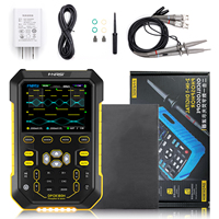 FNIRSI DPOX180H Pro Handheld Digital Oscilloscope 2 In 1 Signal Generator 180MHz-3DB 50000wfm/s 2 Channel Fluorescence Display