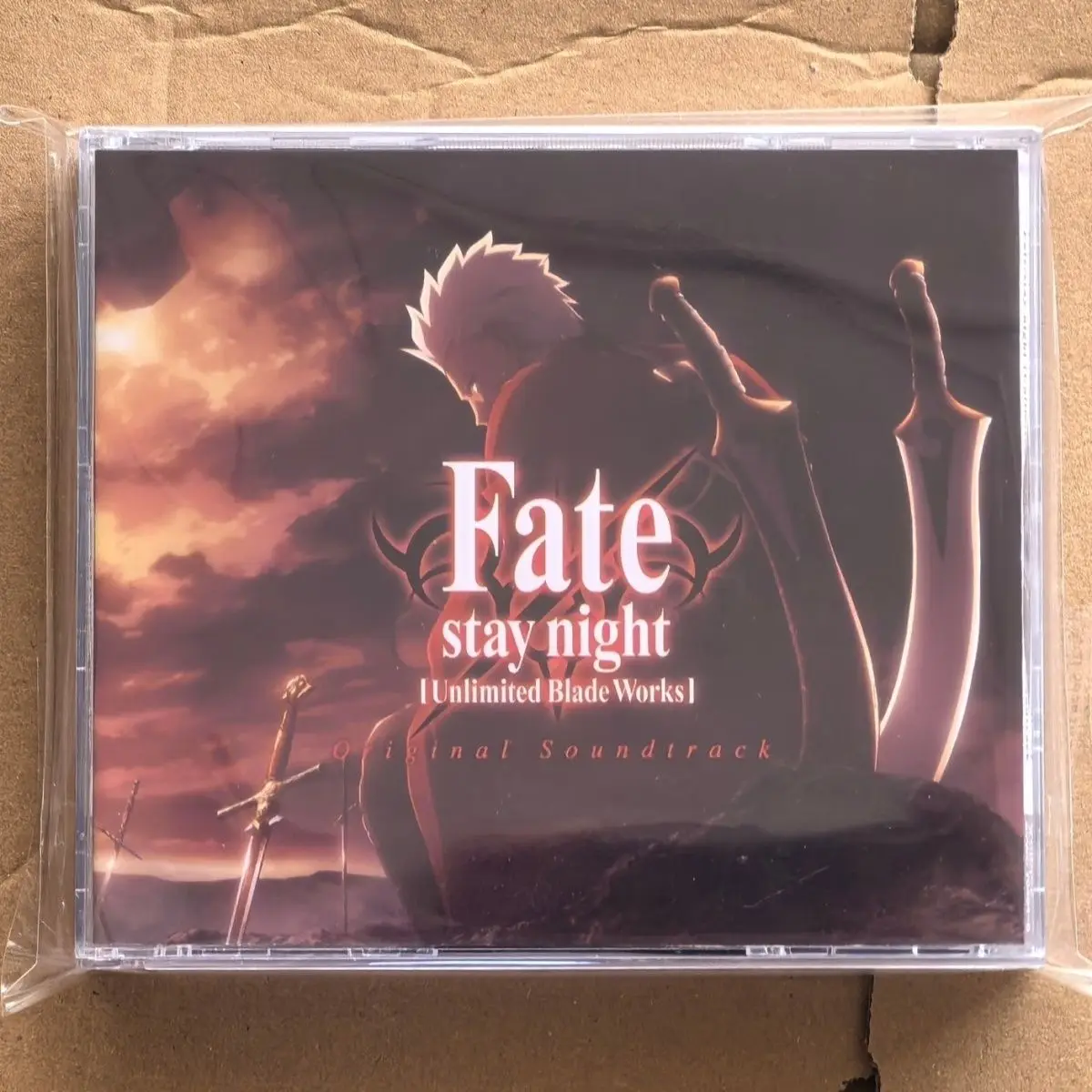 

Game Fate/stay night Fukasawa Hideyuki Music CD Unlimited Blade Works Album 3pcs Music Record Cosplay Walkman Soundtracks Box