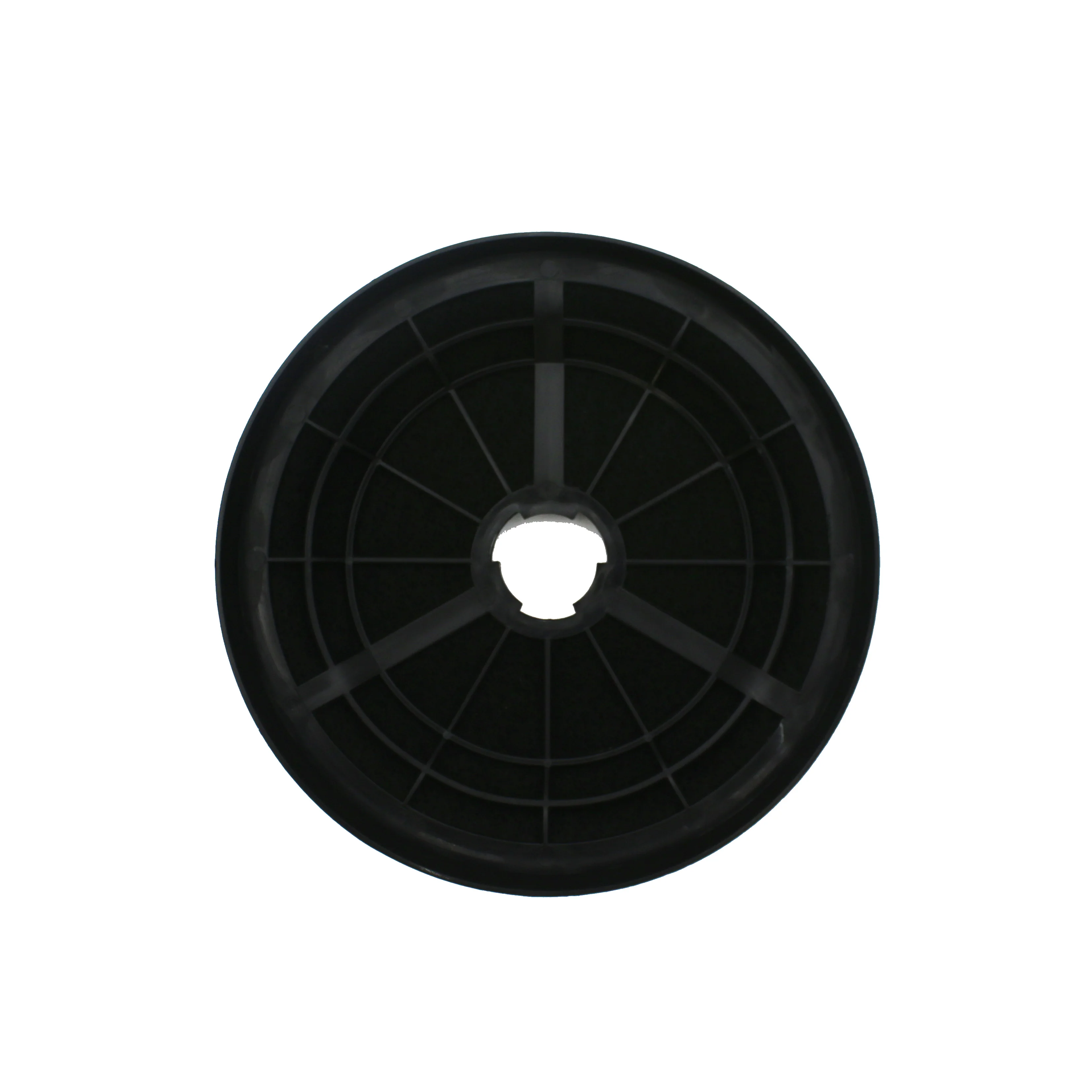 1 schermo filtrante nero, progettato specificamente per cappe da cucina, adatto per ristorazione e cucine scolastiche (C026A)