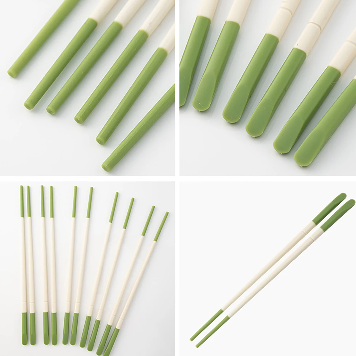 5Pairs Food Grade Silicone Chopsticks High Temperature Resistant Steel Core Mold Resistant Chopsticks Home Anti Slip Chopsticks
