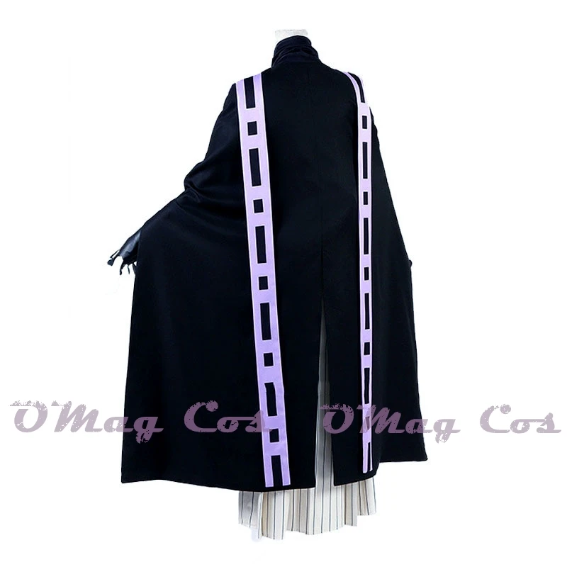 Cosplay Doma Douma Douma Costume Cosplay parrucca Fan set Outfit Halloween Anime Douma Kimono per uomo donna