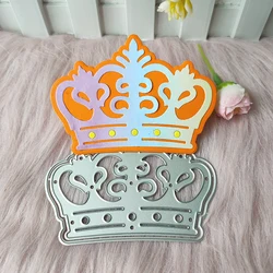 New The big crown metal cutting die mould scrapbook decoration embossed photo album decoration card making DIY handicrafts