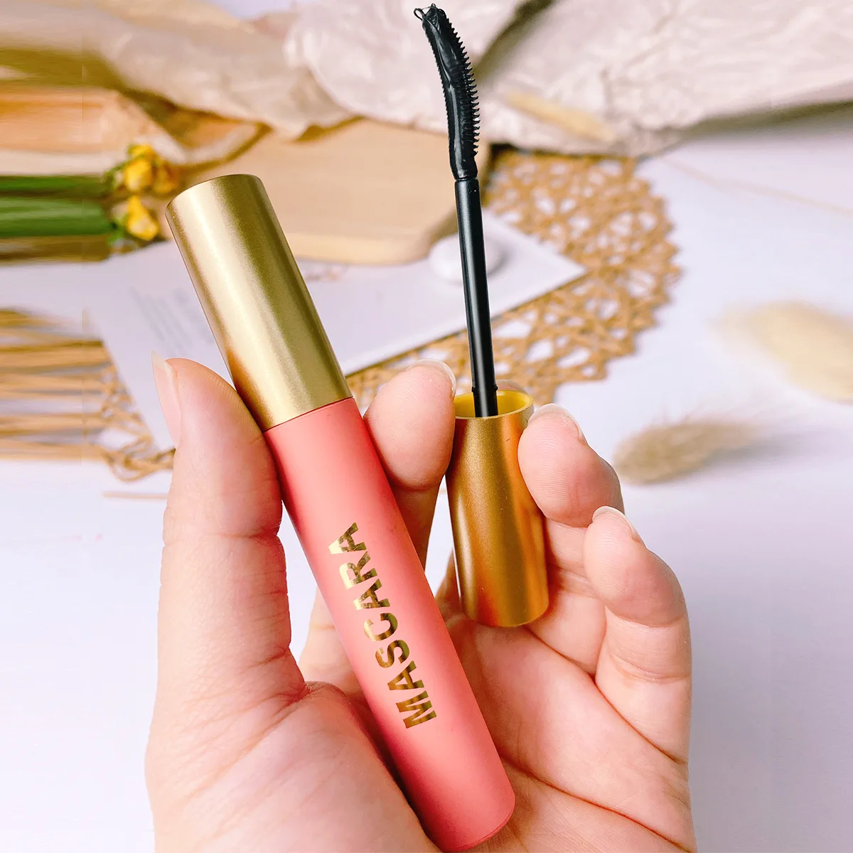 Waterproof Long-lasting Base Mascara Eyelash Raincoat Primer Natural Radian Quick Dry Natural Radian Mascara EyeMakeup Cosmetics