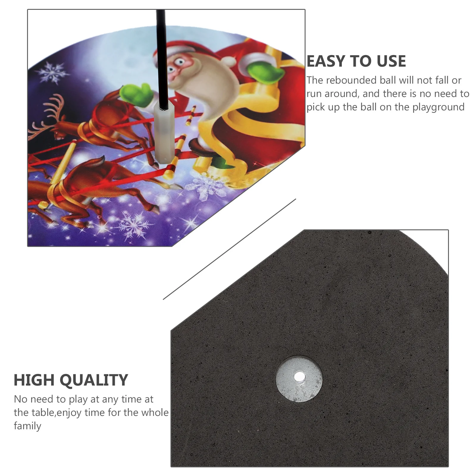 1Set Table Tennis Training Device Elastic Shaft Ping Pong Kit Home Indoor Outdoor Practice Equipment -Pong Single Device