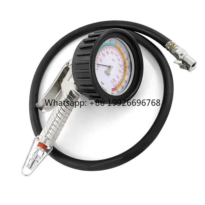 

B25A Taiwan THB Air Spray Gun Shockproof and Anti-Drop Tire Inflation Gauge Tire Pressure Gun with High Accuracy