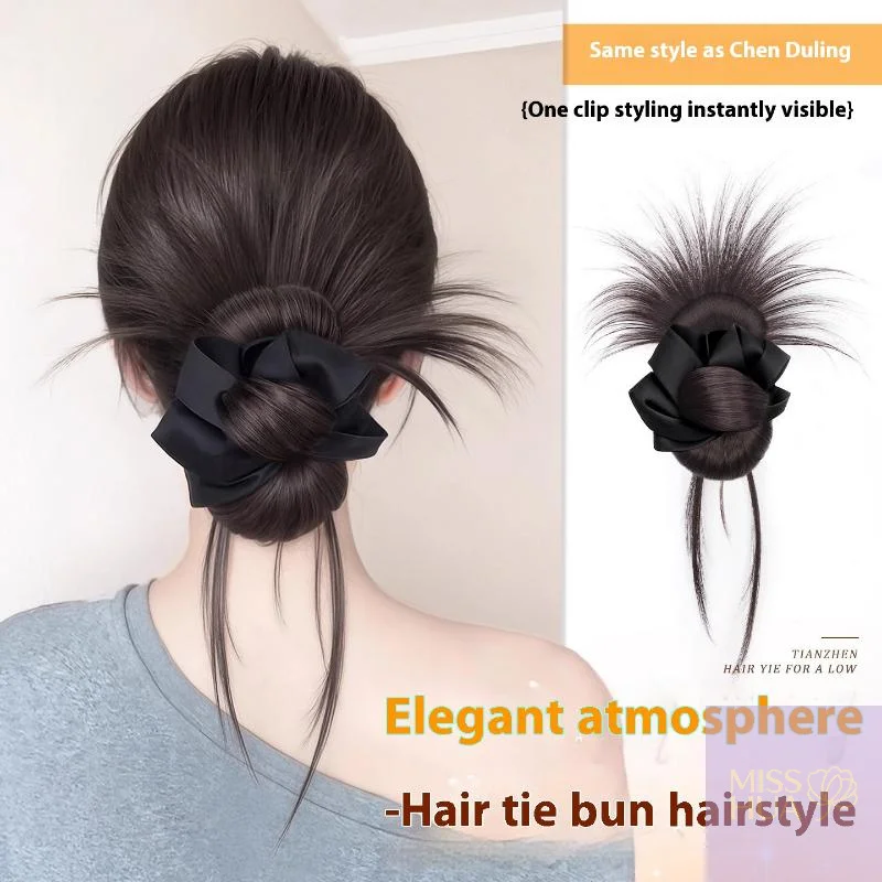 2025 هوا YYY الاصطناعية فوضوي كعكة مخلب كليب مع عقال شعر مستعار طبيعي وصلات شعر حفلة الاستخدام اليومي ارتداء للنساء الفتيات