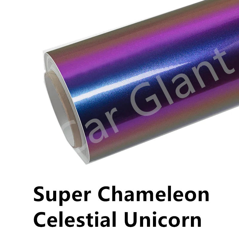 

Vinyl Wrap For Car Wrapping Covering Foil Air Bubble Free Low Tack Glue1.52*18M/Roll 5x59ft High-end chameleon