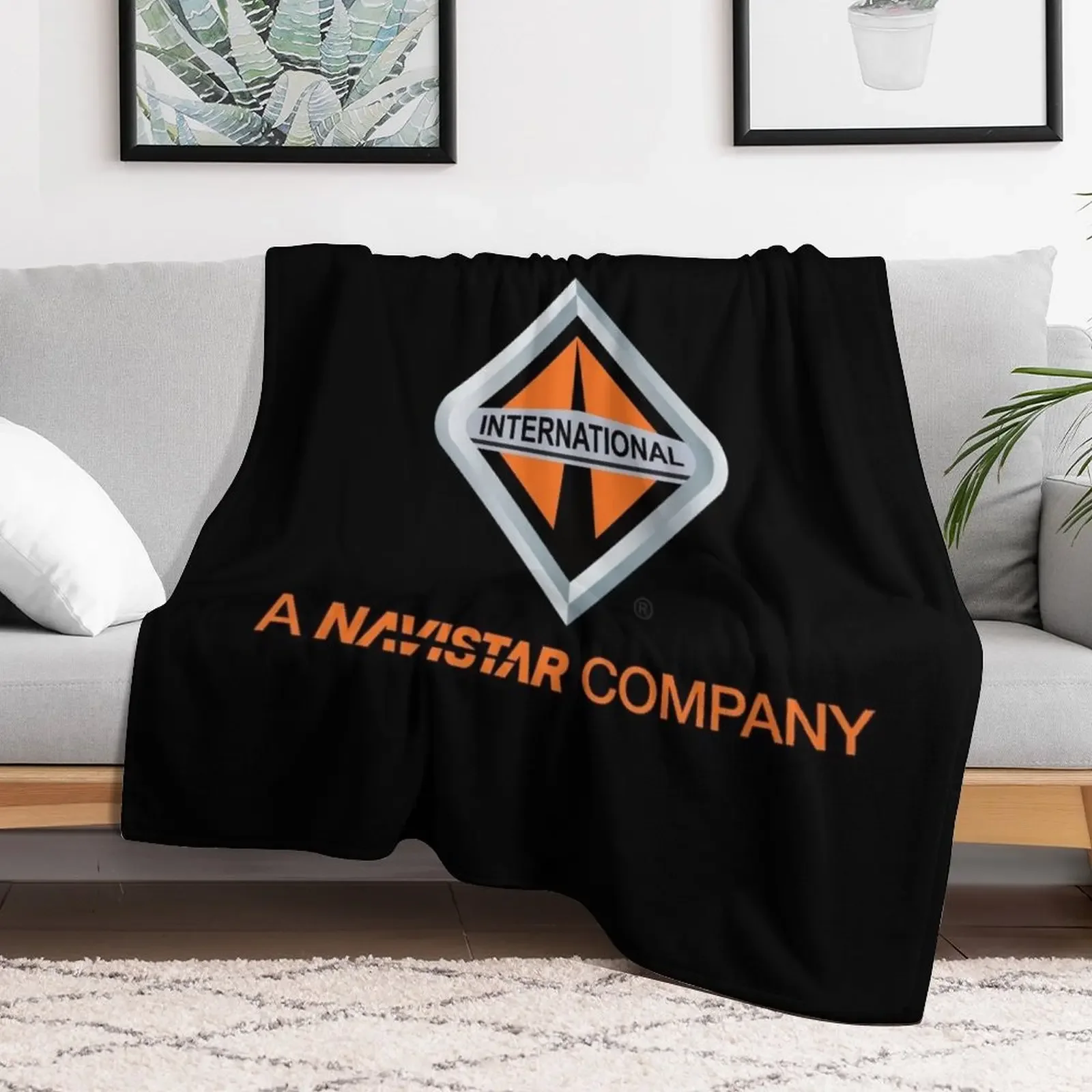 Navistar International Throw Blanket