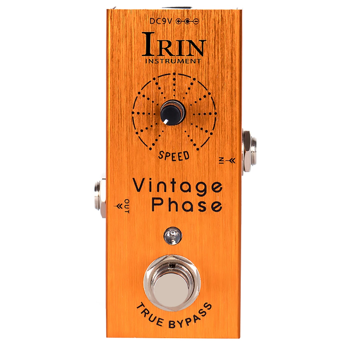 IRIN AN-10 Effector Vintage Phase Effect Pedal Re-Creates Classic Phaser Sounds of the 70's for Electric Guitar Effect