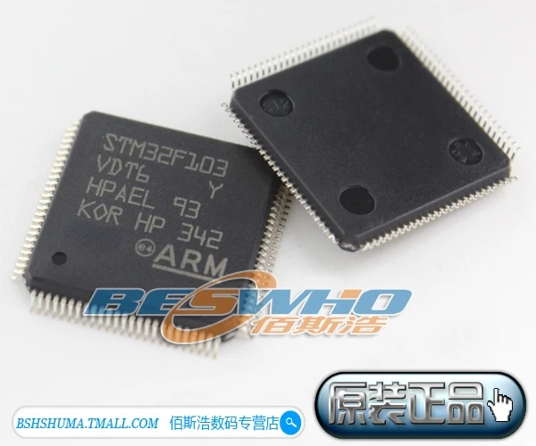 4PCS STM32F103VDT6 STM32F103VD 384KB QFP100 ARM